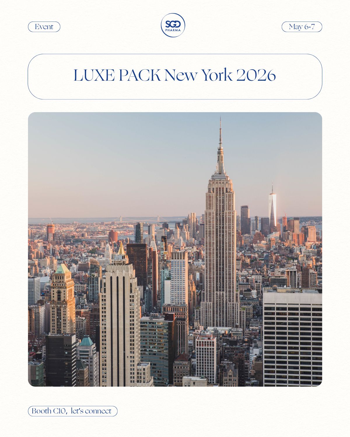 New York, we’re coming, and we’re bringing the future of sustainable glass with us.