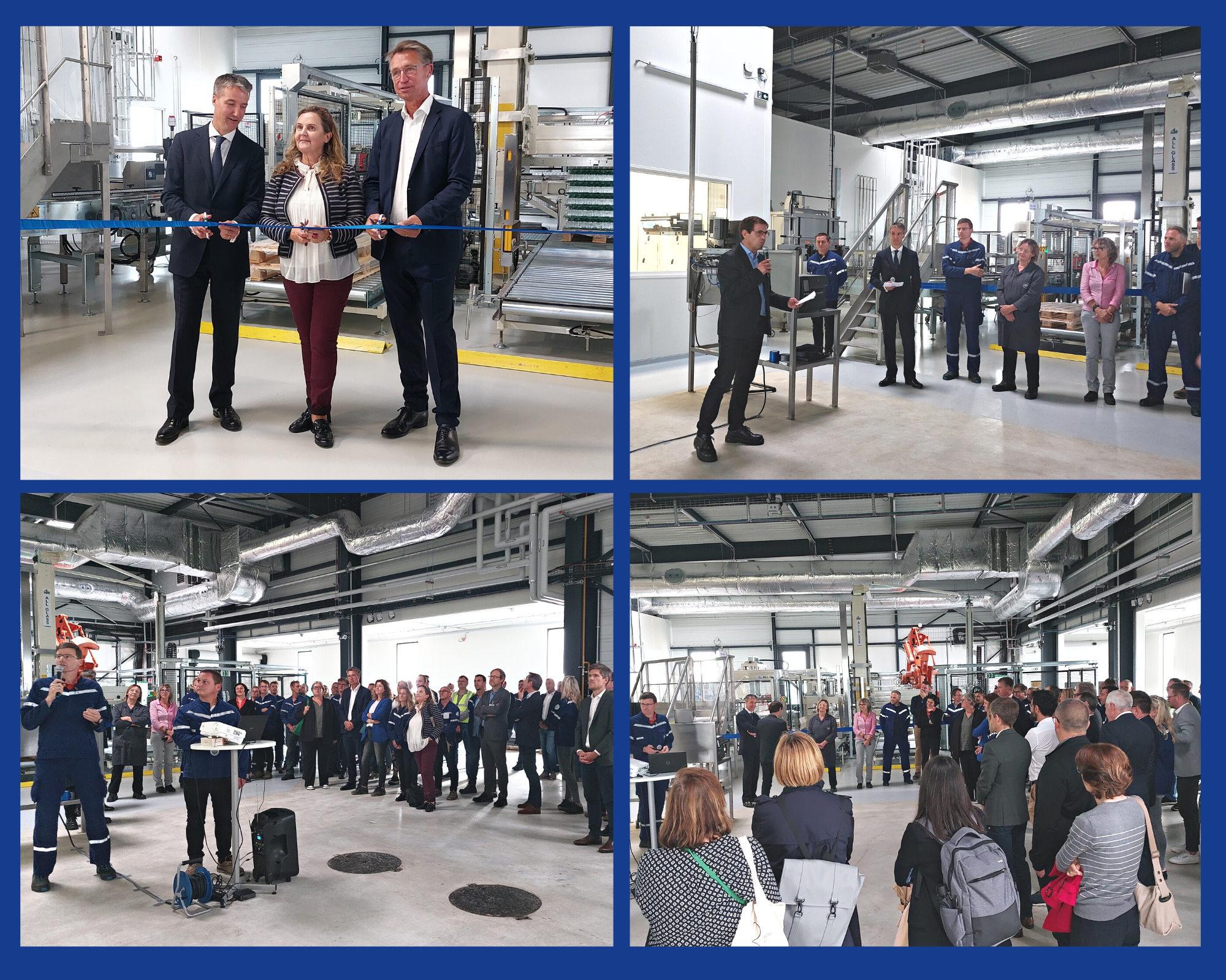  Inauguration du nouvel atelier de siliconage de SGD Pharma