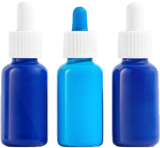 SGD Pharma – plastic coating glass dropper bottles options