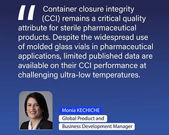 Molded glass vials demonstrate robust CCI performance under deep-cold storage conditions🔄