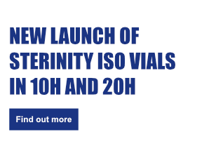 New launch of Sterinity ISO vials 10H and 20H