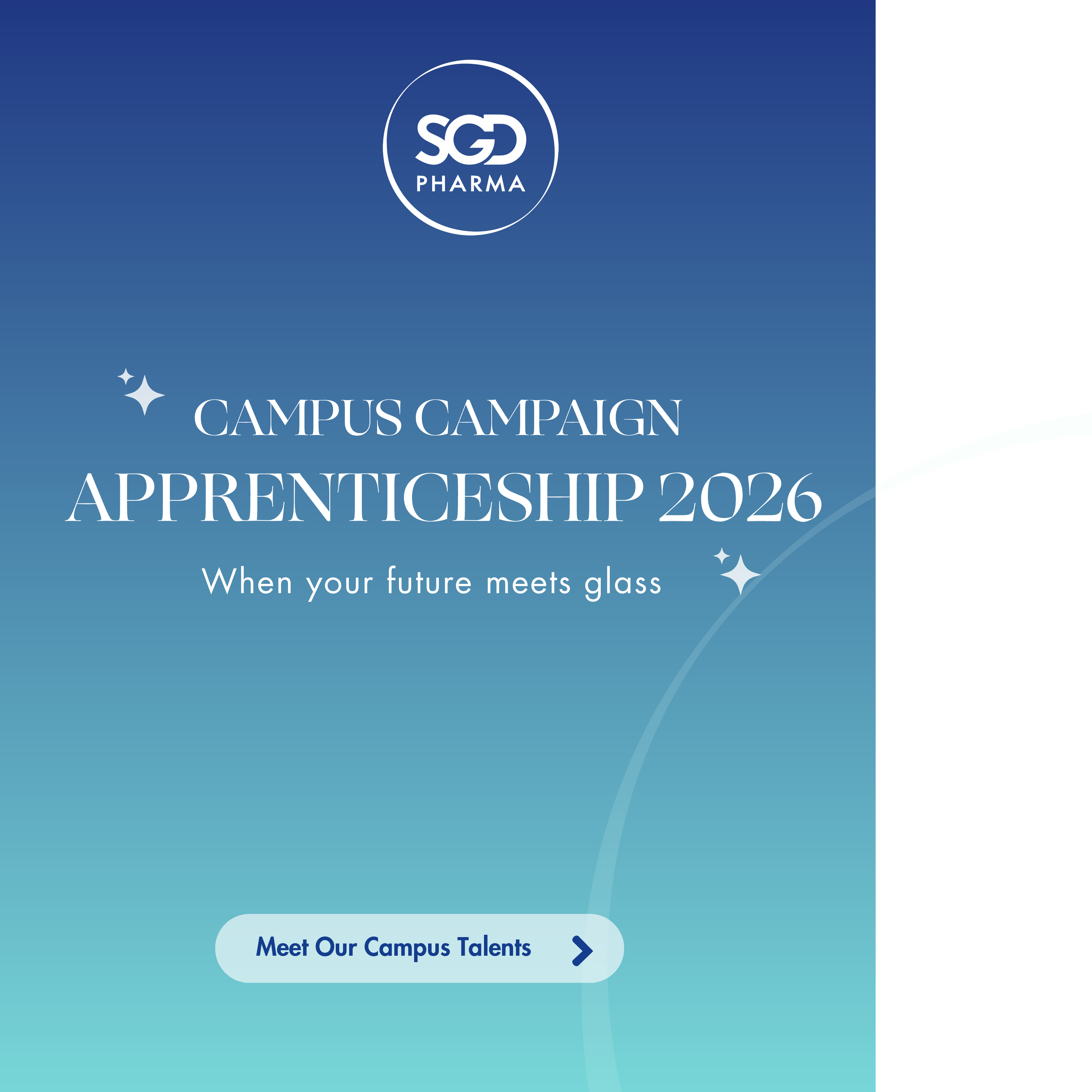🎓 What if your 2026 apprenticeship started at SGD Pharma?