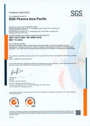 ISO 50001 SGD Asia Pacific