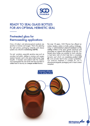 SGD Pharma - Ready-to-seal-glass-bottles-for-an-optimal-hermetic-seal