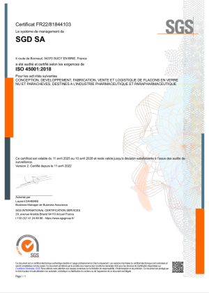 ISO 45001 - Sucy-en-Brie