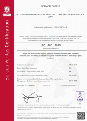 ISO 14001 SGD Asia Pacific