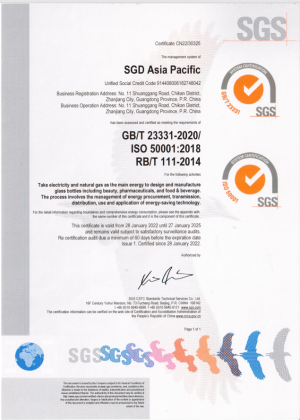 ISO 50001 SGD Asia Pacific