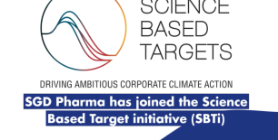 SGD Pharma commits to near-term Science Based Targets initiative as part of sustainability drive