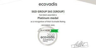 SGD Pharma takes lead in sustainability, awarded Platinum EcoVadis rating for the first time  